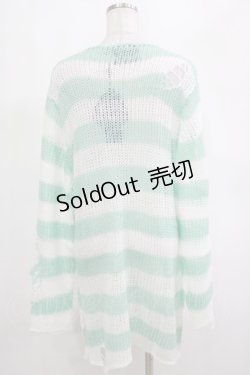 画像3: KILL STAR / Peppermint knit Sweater L ミント H-25-03-01-075-SL-TO-KB-ZI