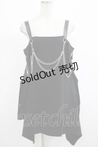 KILL STAR / Pleasure & Chain Dress S 黒 H-25-03-01-010-SL-OP-KB-ZY