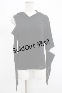 KILL STAR / Morwen Hooded Top S ブラック H-25-03-01-011-SL-TO-KB-ZH