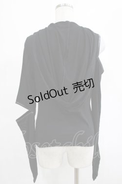 画像3: KILL STAR / Morwen Hooded Top S ブラック H-25-03-01-011-SL-TO-KB-ZH