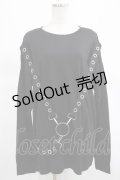 KILL STAR / Ruckus Long Sleeve Top M 黒 H-25-03-01-013-SL-TO-KB-ZH