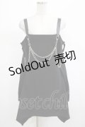 KILL STAR / Pleasure & Chain Dress S 黒 H-25-03-01-014-SL-OP-KB-OS