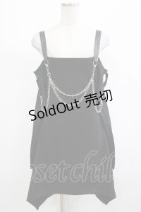 KILL STAR / Pleasure & Chain Dress S 黒 H-25-03-01-014-SL-OP-KB-OS