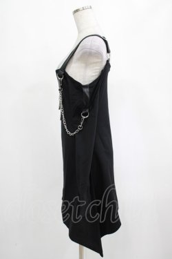 画像2: KILL STAR / Pleasure & Chain Dress S 黒 H-25-03-01-014-SL-OP-KB-ZH