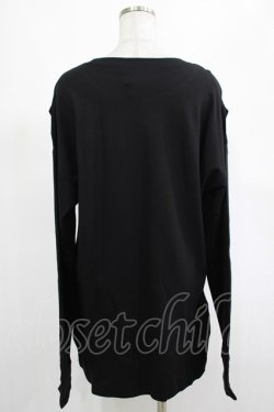 画像3: KILL STAR / Ruckus Long Sleeve Top M 黒 H-25-03-01-015-SL-TO-KB-ZH