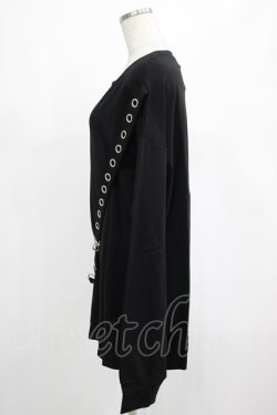 画像2: KILL STAR / Ruckus Long Sleeve Top M 黒 H-25-03-01-017-SL-TO-KB-ZH