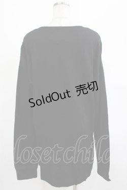 画像3: KILL STAR / Ruckus Long Sleeve Top M 黒 H-25-03-01-019-SL-TO-KB-ZI