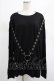 画像1: KILL STAR / Ruckus Long Sleeve Top M 黒 H-25-03-01-021-SL-TO-KB-ZH (1)