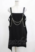 KILL STAR / Pleasure & Chain Dress S 黒 H-25-03-01-022-SL-OP-KB-OS