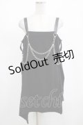 KILL STAR / Pleasure & Chain Dress S 黒 H-25-03-01-022-SL-OP-KB-OS