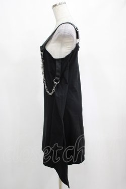 画像2: KILL STAR / Pleasure & Chain Dress S 黒 H-25-03-01-022-SL-OP-KB-OS