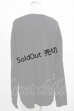 画像3: KILL STAR / Ruckus Long Sleeve Top M 黒 H-25-03-01-023-SL-TO-KB-ZH