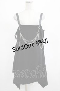 KILL STAR / Pleasure & Chain Dress M ブラック H-25-03-01-024-SL-OP-KB-OS