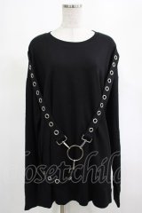 KILL STAR / Ruckus Long Sleeve Top M 黒 H-25-03-01-025-SL-TO-KB-OS