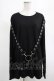画像1: KILL STAR / Ruckus Long Sleeve Top M 黒 H-25-03-01-025-SL-TO-KB-OS (1)