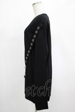 画像2: KILL STAR / Ruckus Long Sleeve Top M 黒 H-25-03-01-025-SL-TO-KB-OS