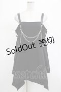 KILL STAR / Pleasure & Chain Dress M ブラック H-25-03-01-028-SL-OP-KB-ZI