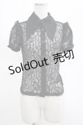 KILL STAR / Vexina Lace Collar Blouse XS ブラック H-25-03-01-031-SL-BL-KB-ZH