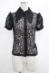 画像1: KILL STAR / Vexina Lace Collar Blouse XS ブラック H-25-03-01-031-SL-BL-KB-ZH (1)
