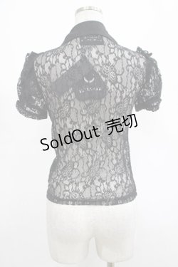 画像3: KILL STAR / Vexina Lace Collar Blouse XS ブラック H-25-03-01-031-SL-BL-KB-ZH