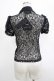 画像3: KILL STAR / Vexina Lace Collar Blouse XS ブラック H-25-03-01-031-SL-BL-KB-ZH (3)