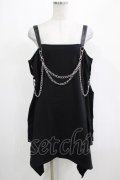 KILL STAR / Pleasure & Chain Dress M ブラック H-25-03-01-032-SL-OP-KB-ZS