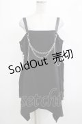 KILL STAR / Pleasure & Chain Dress M ブラック H-25-03-01-032-SL-OP-KB-ZS