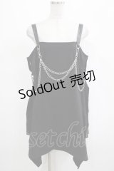 KILL STAR / Pleasure & Chain Dress M ブラック H-25-03-01-032-SL-OP-KB-ZS