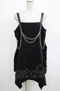 KILL STAR / Pleasure & Chain Dress M ブラック H-25-03-01-032-SL-OP-KB-ZS