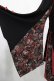 画像4: Qutie Frash / アシメ着物カーデ  黒×赤 H-25-03-02-028-QU-JA-KB-ZH (4)