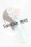 Angelic Pretty / Dressy Roseカチューシャ  ミント H-25-03-02-1001-AP-AC-NS-ZH