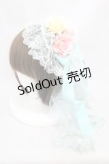 Angelic Pretty / Dressy Roseカチューシャ  ミント H-25-03-02-1001-AP-AC-NS-ZH