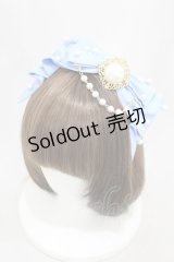 Angelic Pretty / きまぐれDolly Ribbonカチューシャ  サックス H-25-03-02-1005-AP-AC-NS-ZH