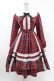 画像1: axes femme kawaii / タータンチェックワンピース M レッド H-25-03-02-1030-AX-OP-NS-ZH (1)