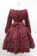 画像2: axes femme kawaii / タータンチェックワンピース M レッド H-25-03-02-1030-AX-OP-NS-ZH (2)