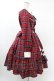 画像3: axes femme kawaii / タータンチェックワンピース M レッド H-25-03-02-1030-AX-OP-NS-ZH (3)