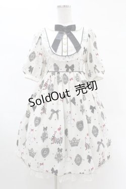 画像1: Angelic Pretty / Mademoiselle de Parisワンピース Free シロ H-25-03-02-1031-AP-OP-NS-ZH