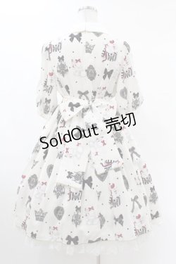 画像2: Angelic Pretty / Mademoiselle de Parisワンピース Free シロ H-25-03-02-1031-AP-OP-NS-ZH