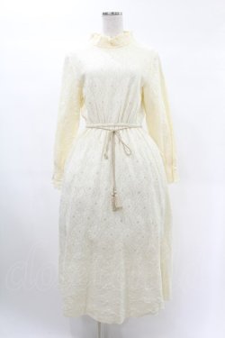 画像1: LEBECCA boutique / まどろむ3時のワンピース Free アイボリー H-25-03-02-1036-EL-OP-NS-ZH