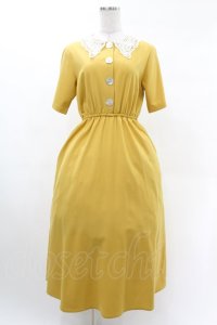 LEBECCA boutique / 街を見下ろすワンピース Free イエロー H-25-03-02-1037-EL-OP-NS-ZH