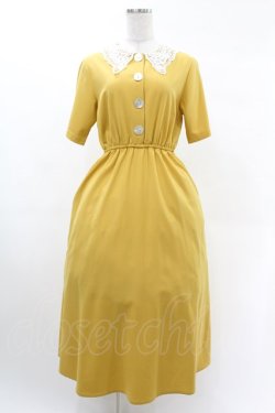 画像1: LEBECCA boutique / 街を見下ろすワンピース Free イエロー H-25-03-02-1037-EL-OP-NS-ZH