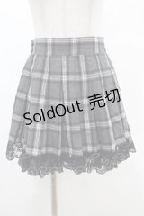 Princess Melody / チェックプリーツスカパン Free グレー H-25-03-02-1042-EL-SK-NS-ZH