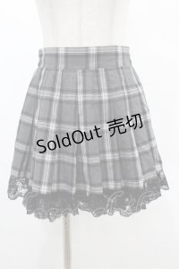 Princess Melody / チェックプリーツスカパン Free グレー H-25-03-02-1042-EL-SK-NS-ZH
