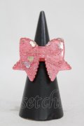 Angelic Pretty / ときめきリボンリング Free レッド H-25-03-02-1007-AP-AC-NS-ZH