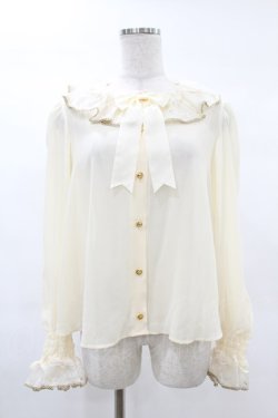 画像1: Angelic Pretty / ハミングブラウス Free アイボリー H-25-03-02-1047-AP-BL-NS-ZH