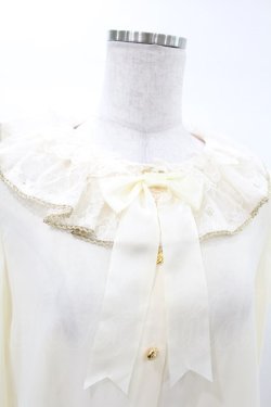 画像4: Angelic Pretty / ハミングブラウス Free アイボリー H-25-03-02-1047-AP-BL-NS-ZH