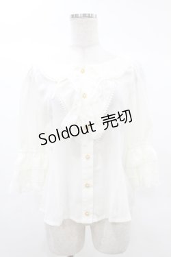 画像1: ALICE and the PIRATES / アナスタシアの蝶々衿ブラウス Free オフ H-25-03-02-1048-PA-BL-NS-ZH