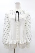 Angelic Pretty / Angelinaブラウス Free オフ H-25-03-02-1049-AP-BL-NS-ZH