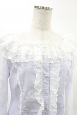 画像4: Angelic Pretty / フランソワーズブラウス Free ラベンダー H-25-03-02-1051-AP-BL-NS-ZH