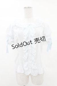 Angelic Pretty / ミラージュシフォンブラウス Free サックス H-25-03-02-1055-AP-BL-NS-ZH